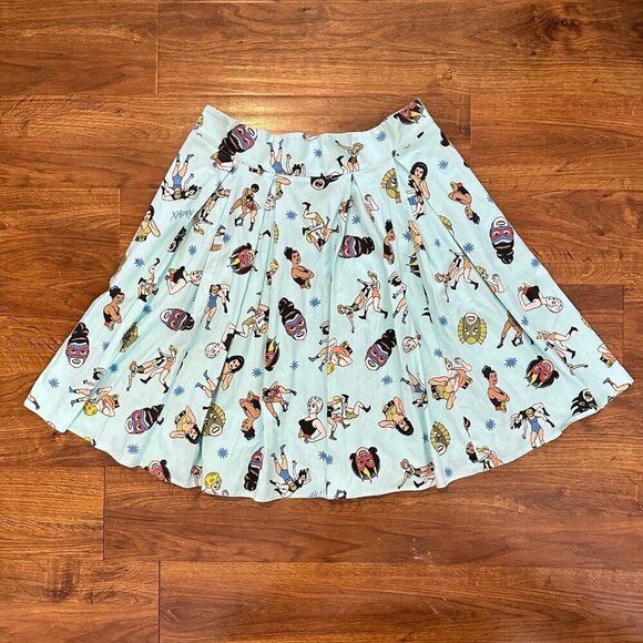 Laura Byrnes Little Jun Skirt in Lady Wrestlers 2X - Picture 4 of 8